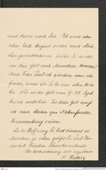 Nachlass Franz Steindachner, Brief von R. Hertwig an Franz Steindachner (18.06.1900), Inv.Nr. 218.02, Seite 3
